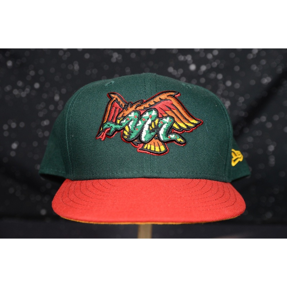 New Era Mexican Eagles Clink Room Hat Cap Mens 7 3/4 Green 59FIFTY Fitted